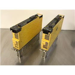 (2) FANUC A06B-6114-H105 SERVO AMPLIFIER MODULE