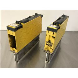 (2) FANUC A06B-6114-H105 SERVO AMPLIFIER MODULE