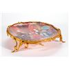 Image 4 : An enamel painted copper tray.