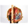 Image 8 : An enamel painted copper tray.
