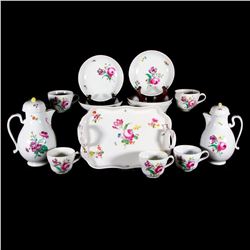 Royal Vienna porcelain tea set.
