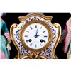 Image 3 : A continental porcelain clock.