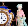 Image 4 : A continental porcelain clock.