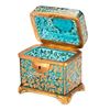 Image 2 : Gilt and glass box.