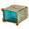 Image 6 : Gilt and glass box.