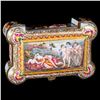 Image 3 : A Capodimonte porcelain box.