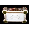 Image 7 : A Capodimonte porcelain box.