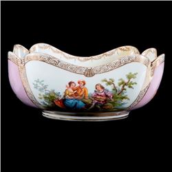 Continental porcelain bowl.