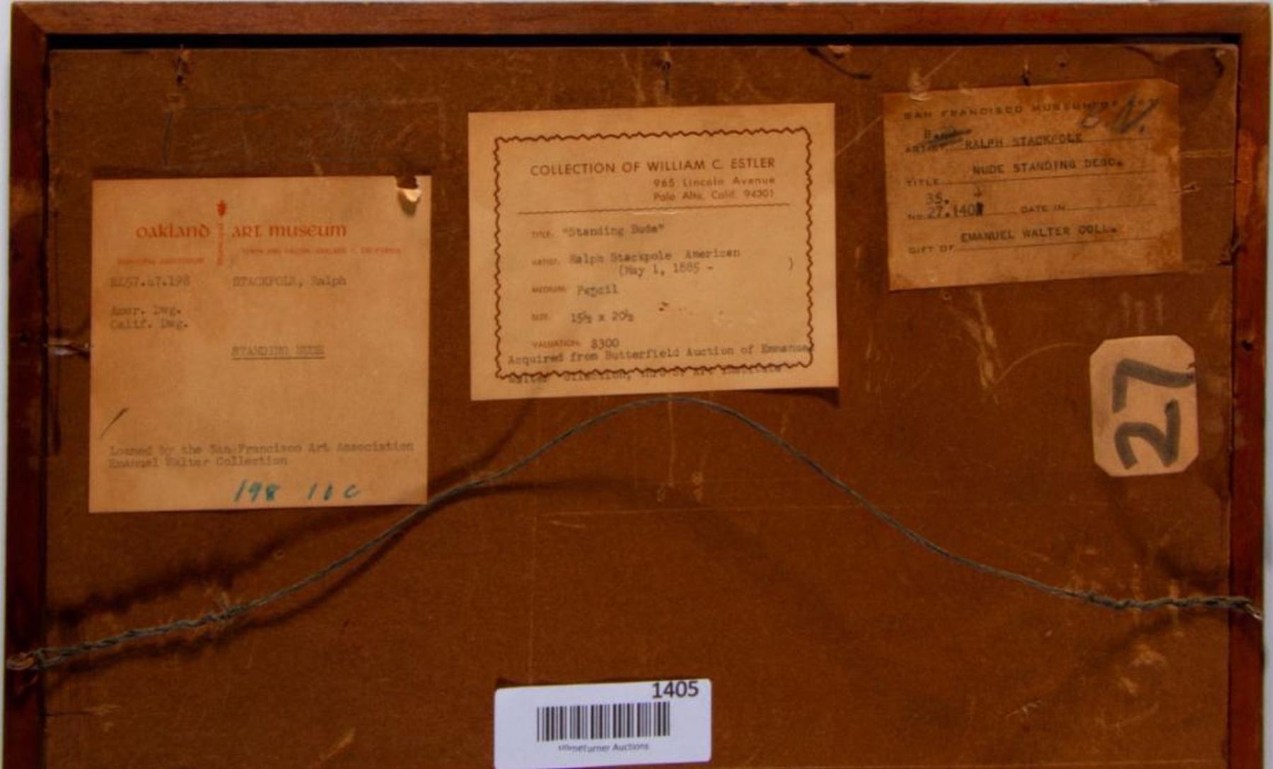 Ralph Ward Stackpole (1885-1973)