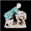 Image 2 : A Meissen figure.
