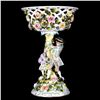 Image 5 : A Sitzendorf porcelain centerpiece.