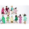 Image 9 : Thirteen piece porcelain monkey band.