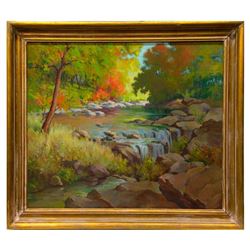River landscape.