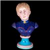 Image 1 : A bisque half bust.