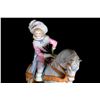 Image 2 : Pair of bisque equestrians.