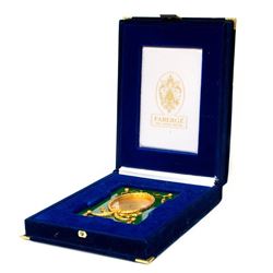 A Faberge frame with box.