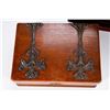 Image 2 : An Art Nouveau box and a Couroc tray.
