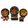 Image 1 : A collection of Russian lacquerware.