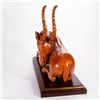 Image 5 : Antelope sculpture.