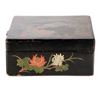 Image 4 : Chinese black lacquer box.