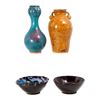 Image 1 : Four pieces of art pottery.