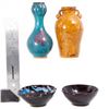 Image 9 : Four pieces of art pottery.