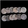 Image 1 : Twelve Chinese emperor coins.