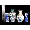 Image 10 : Four pieces of Chinese porcelain.