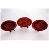 Image 5 : Three commemorative lacquerware plates.