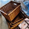 Image 3 : WICKER CRATES AND ULTI PICTURE FRAMES