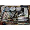 Image 2 : TRAY OF VIDEO GAMES AND DVDS