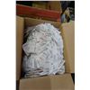 Image 2 : 2 BOXES OF DIXIE PLASTIC SPOONS AND KNIVES AND BOX OF REAL SUGAR PACKETS AND MONITOR