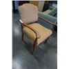 Image 2 : VINTAGE WOOD FRAMED ARMCHAIR