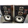 Image 3 : PAIR OF FISHER 3 WAY SPEAKER SYSTEM - NEEDS REPAIR