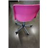 Image 2 : PINK ROLLING OFFICE CHAIR