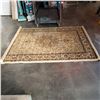 Image 1 : NEW UNIQUE CREAM TURKISH AREA CARPET RETAIL $399   5FT 2 INCH X 7 - 1/2 FOOT