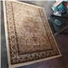 Image 2 : NEW UNIQUE CREAM TURKISH AREA CARPET RETAIL $399   5FT 2 INCH X 7 - 1/2 FOOT