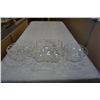 Image 1 : 3 CRYSTAL FOOTED BOWLS