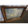 Image 2 : ANTIQUE FRAMED "BLUENOSE" PRINT