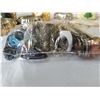 Image 8 : LOT OF BANGLES AND BAG OF RINGS