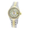 Image 1 : Rolex Pre-owned 26mm Womens Custom String White Mother of Pearl Two Tone - REF-460Y3W