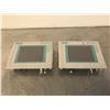 Image 1 : (2) SIEMENS 6AV6 642-0BA01-1AX1 SIMATIC TOUCHPANEL
