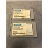 Image 1 : (2) SIEMENS 6FC5250-5BX10-3AH0 MEMORY CARD