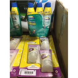 Coppertone Contiguous Spray 60 SPF 3-Packand Alba Botanica KidsSunscreen Lotion Lot of 2