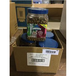 Case of Blue Wilderness Salmon Flavor Cat Treats (4 x 340g)