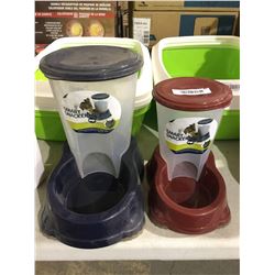 Smart Snacker Pet Feeder Lot of 2