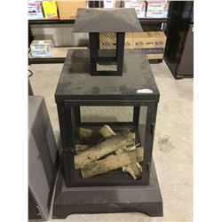 NEW IN BOX Facto Outdoor Fireplace (26.38"L x 26.38"W x 40.55"H)