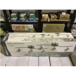 UberHaus Set of Two-3-Light Track Fixtures