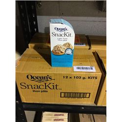 Case of Ocean's SnackKit- Light Tuna (12 x 103g)