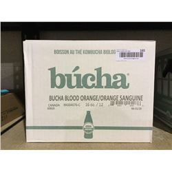 Case of Bucha Organic Kombucha Tea Bucha Blood Orange (12 x 473mL)